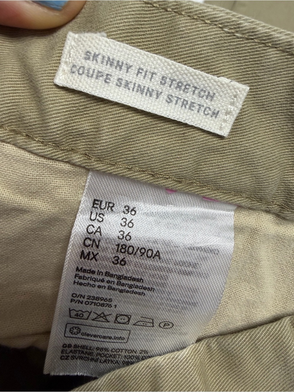 Men’s pant H&M - Size 36 - Picture 5 of 5